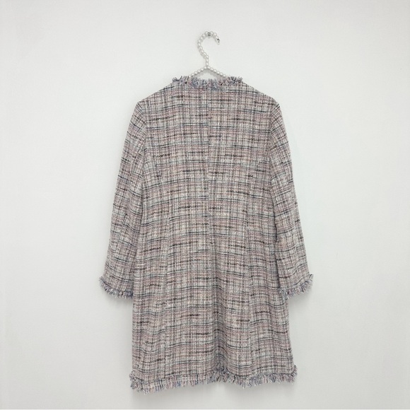 Tyler Boe Madeline Boucle Tweed Jacket in Pink - Picture 5 of 9